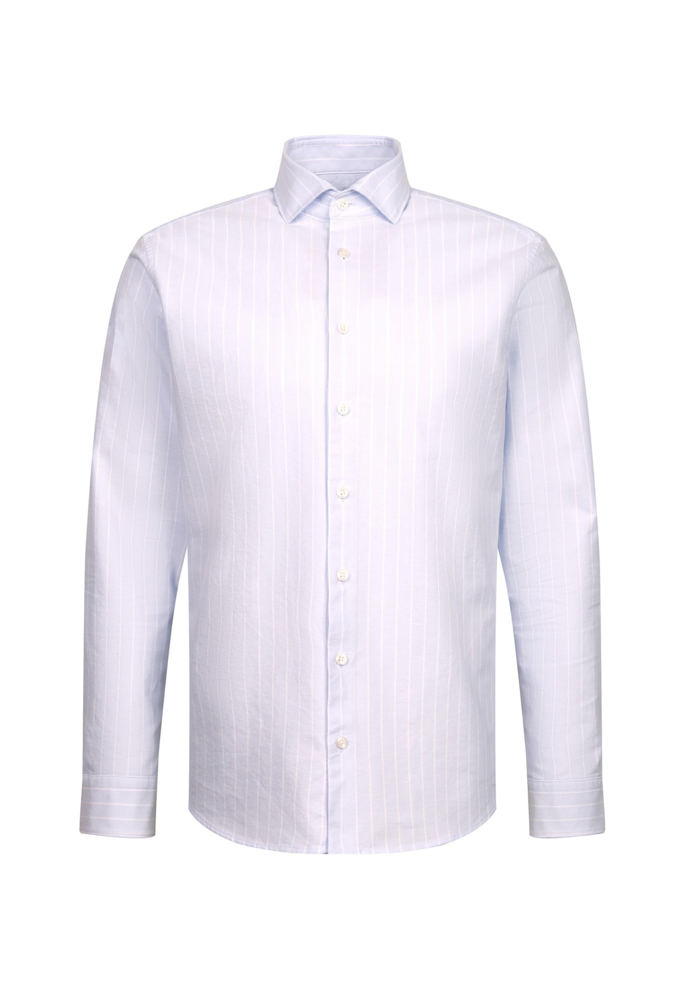 SEIDENSTICKER Regular fit Overhemd in Blauw: voorkant