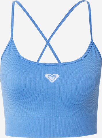 ROXY Bustier Sports-BH 'CHILL OUT' i blå: forside