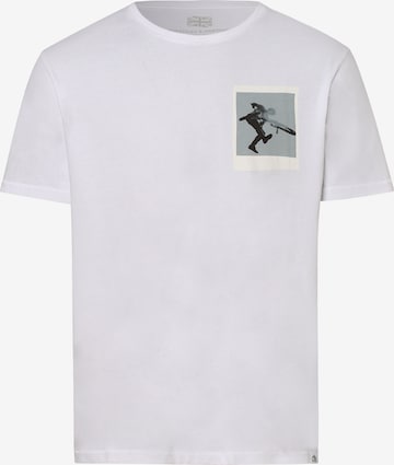 Finshley & Harding London Shirt in White: front