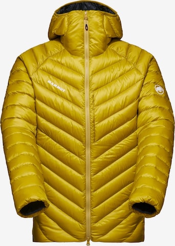 MAMMUT Outdoorjacke ‘Broad Peak’ in Gelb: Vorderseite