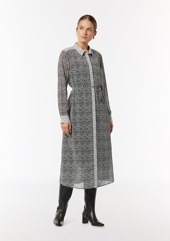 COMMA Kleid in Schwarz: Vorderseite