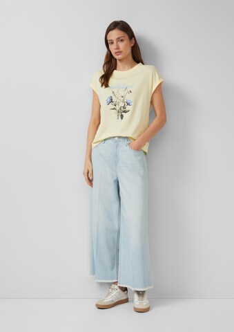 T-shirt s.Oliver en jaune