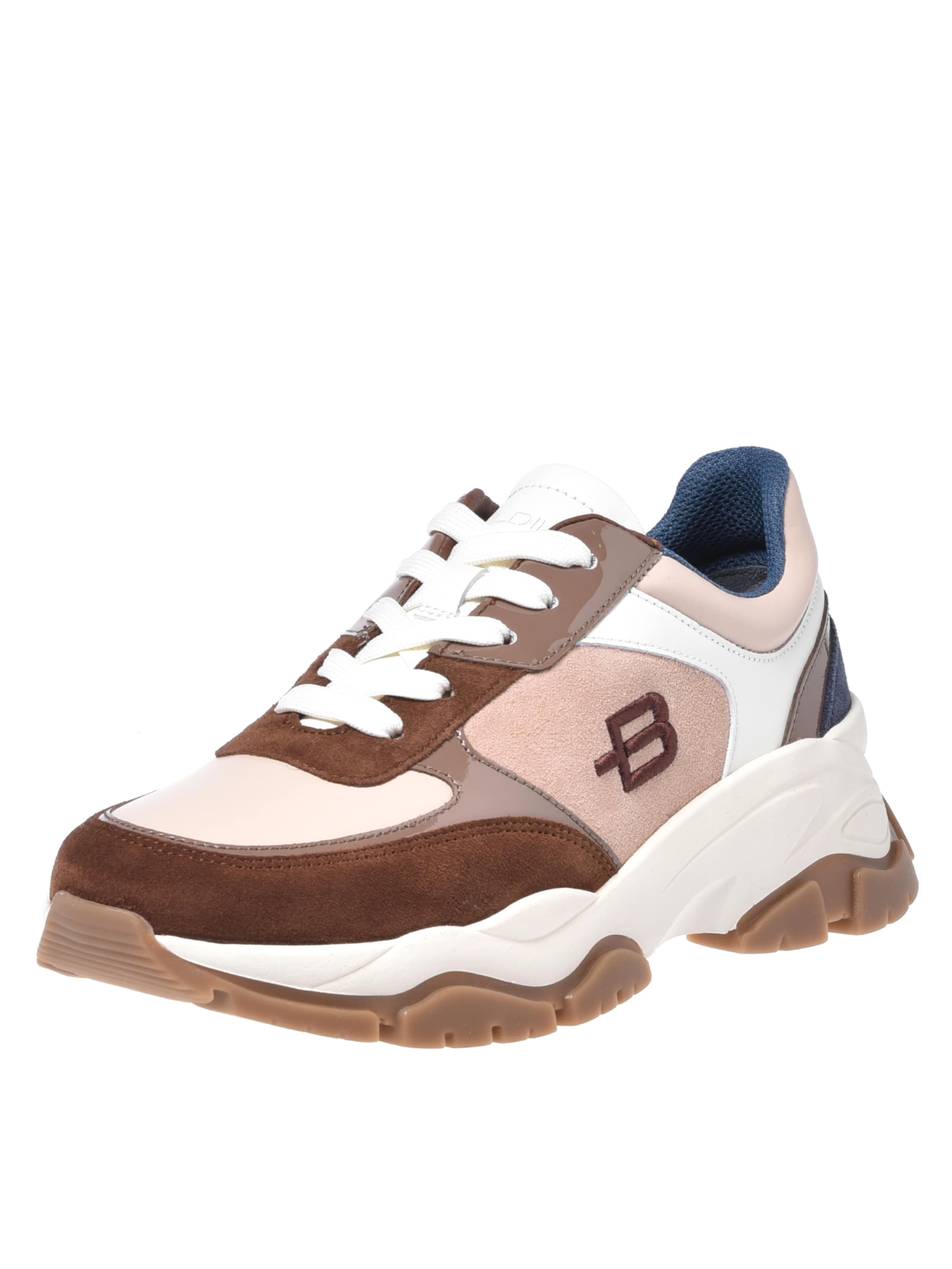BALDININI Platform trainers in Mixed colours: front