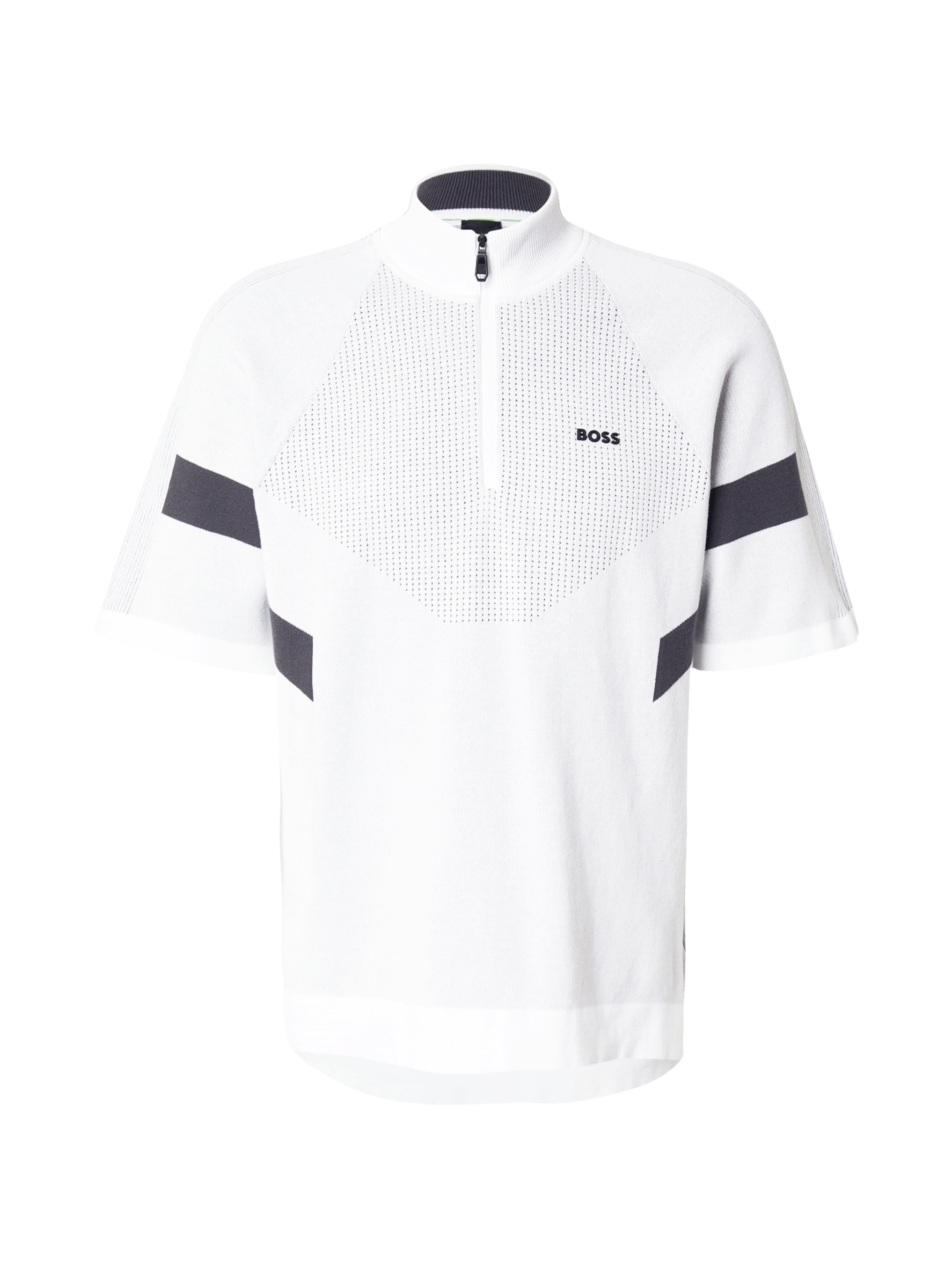 balta BOSS Sportinis megztinis: priekis