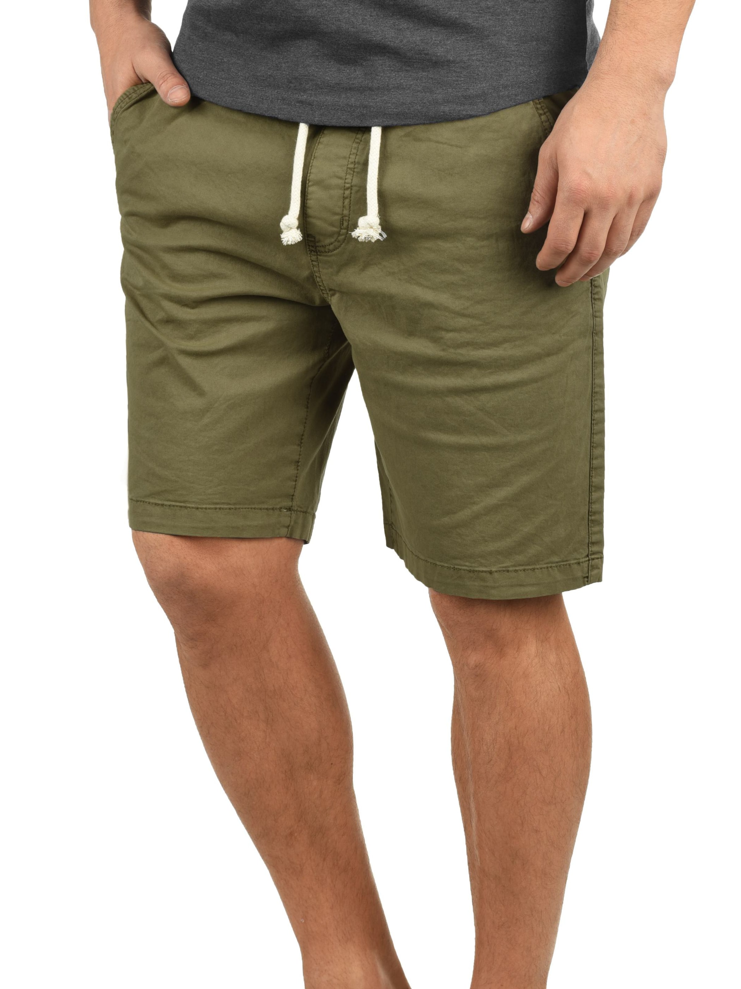 INDICODE JEANS Regular Shorts 'IDAbbey' in Grün
