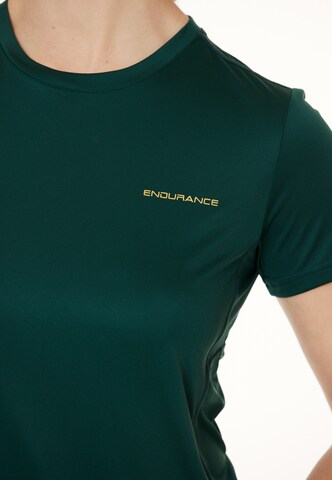ENDURANCE Toiminnallinen paita 'Milly' värissä vihreä