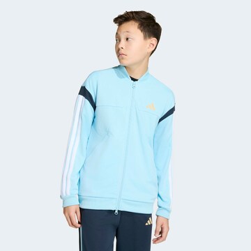 ADIDAS SPORTSWEAR Athletic Jacket in Blue: front