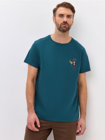 CAT by Maniita Lacitta Shirt in Groen: voorkant