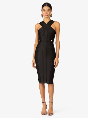 Rochie de cocktail de la Kraimod pe negru: față