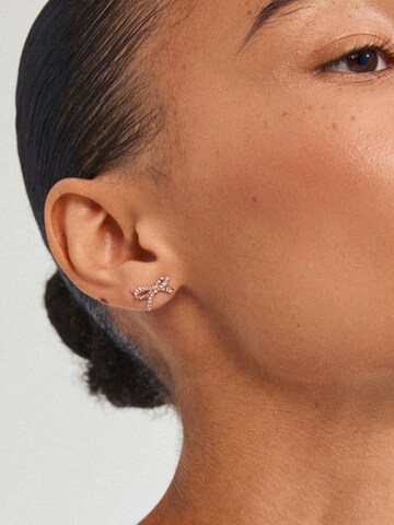 Boucles d'oreilles 'Catharina' Pilgrim en or : devant