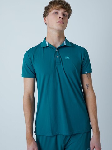 SPORTKIND Funktionsshirt 'Polo'‌‌‌‌‌‌‌‌ in Grün: Vorderseite