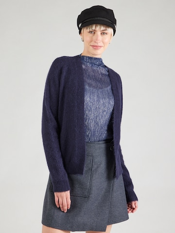 Rich & Royal Strickjacke in Blau: Vorderseite