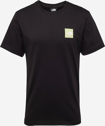 THE NORTH FACE Shirt 'COORDINATES' in Zwart: voorkant