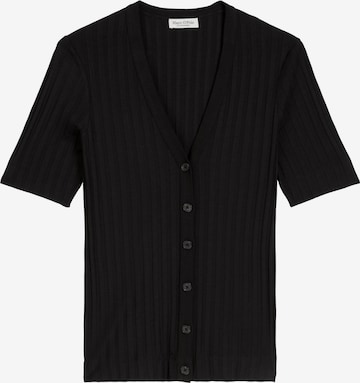 Marc O'Polo Strickjacke in Schwarz: Vorderseite