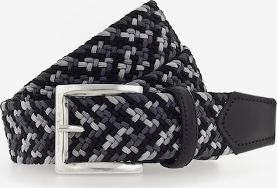 Cintura 'Luca' b.belt Handmade in Germany di colore talpa / grigio chiaro / grigio scuro / nero, Visualizzazione prodotti