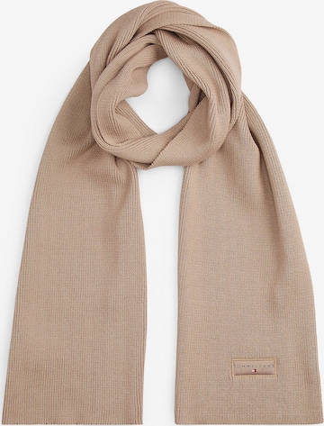 Tommy Jeans Sjaal in Beige: voorkant