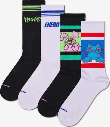 Happy Socks Socks in Black: front