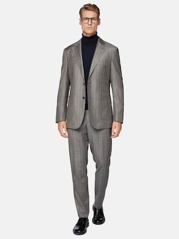Boggi Milano Regular Anzug in Grau: Vorderseite