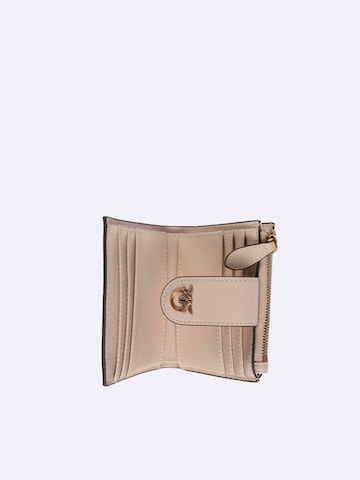 PINKO - Cartera 'MULTI PURPOSE WALLET VITELLO SETA' en beige