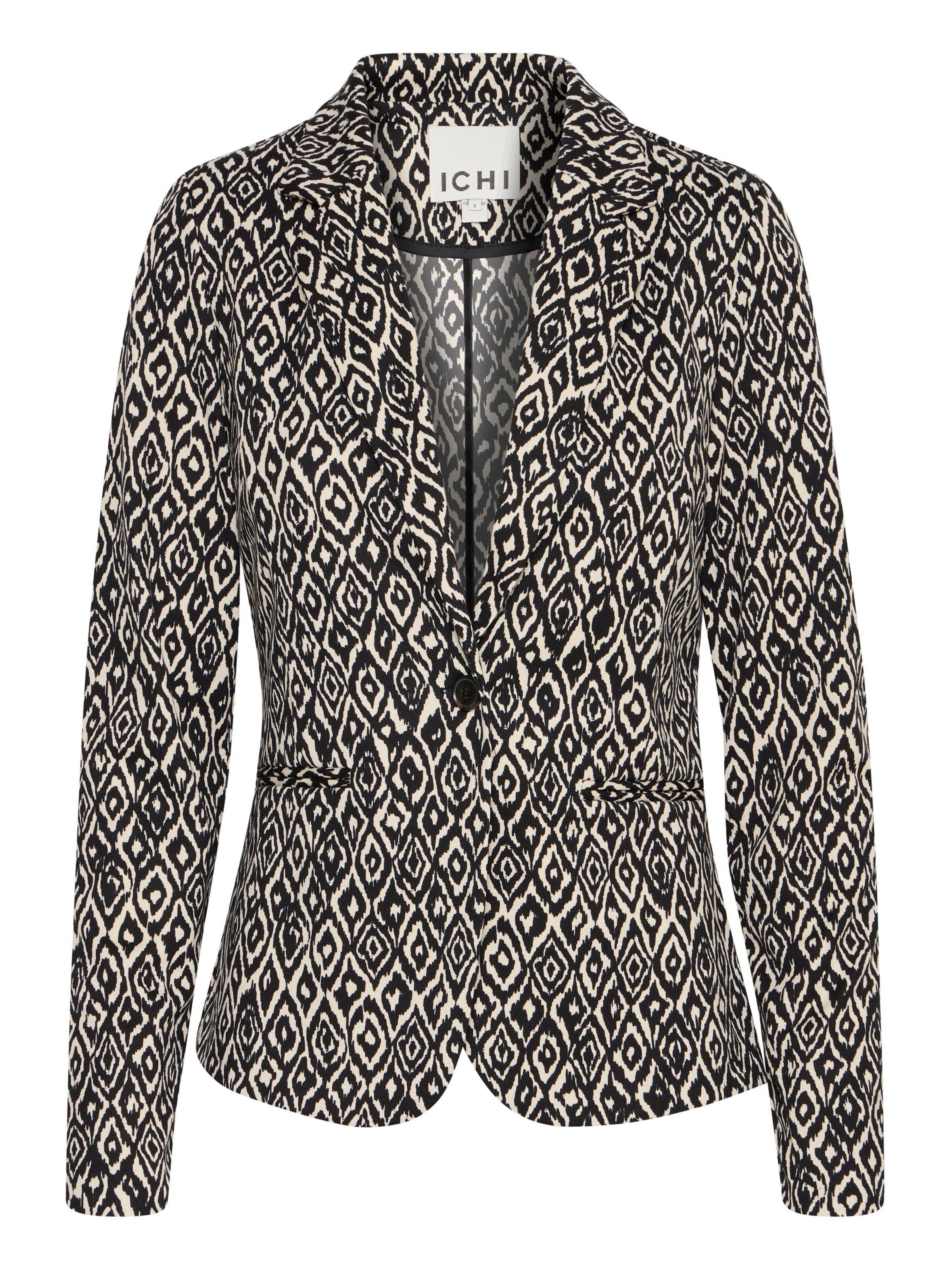 ICHI Blazer 'Kate' in Black: front