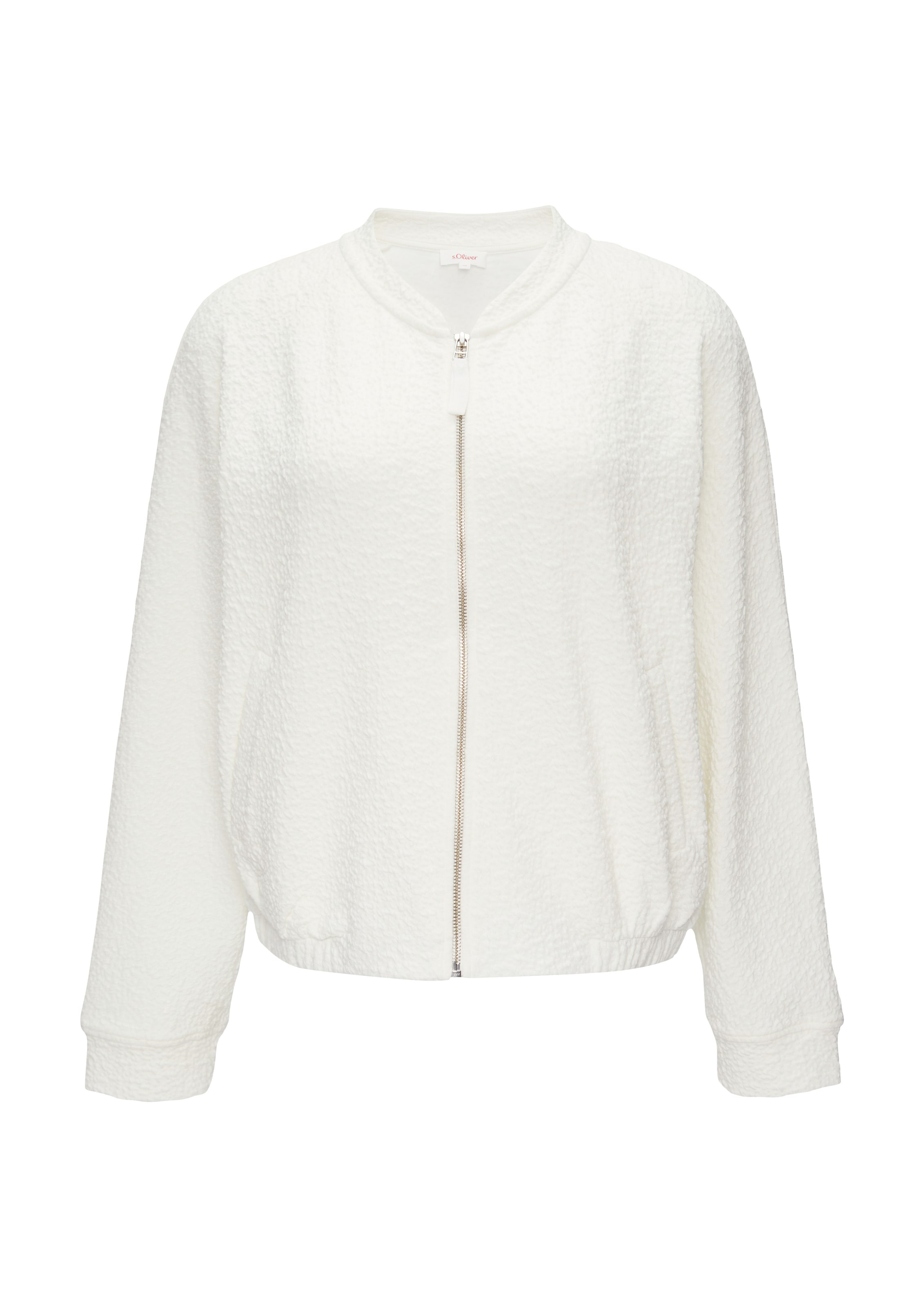 Veste mi-saison s.Oliver en blanc : devant