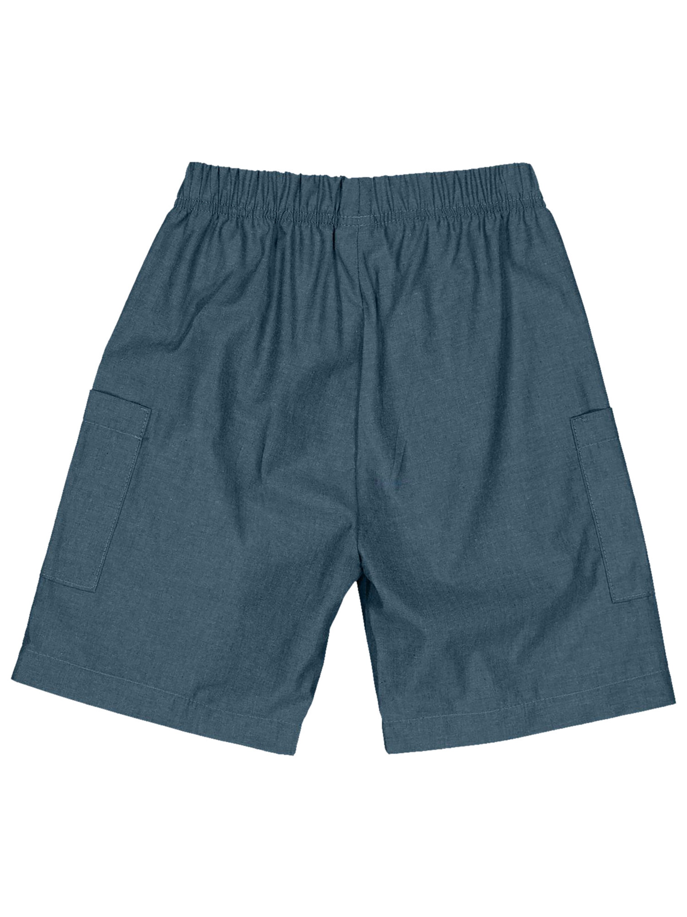Müsli by GREEN COTTON Loosefit Broek in Blauw