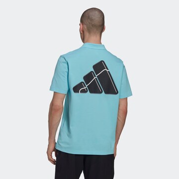 ADIDAS SPORTSWEAR Poloshirt 'Clubhouse 3-Bar' in Blau