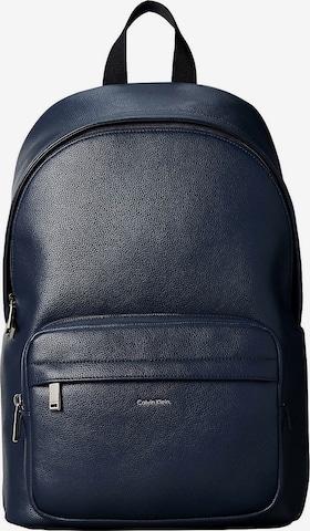 Sac à dos Calvin Klein en bleu : devant