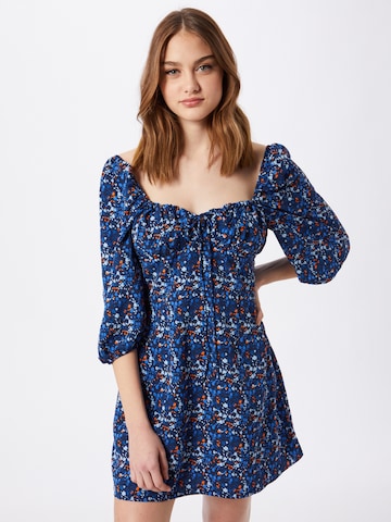 Robe GLAMOROUS en bleu : devant