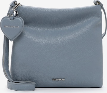 Emily & Noah Schoudertas 'Enie' in Blauw: voorkant