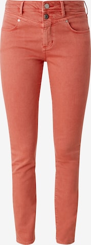 s.Oliver Slimfit Jeans 'Betsy' in Orange: predná strana