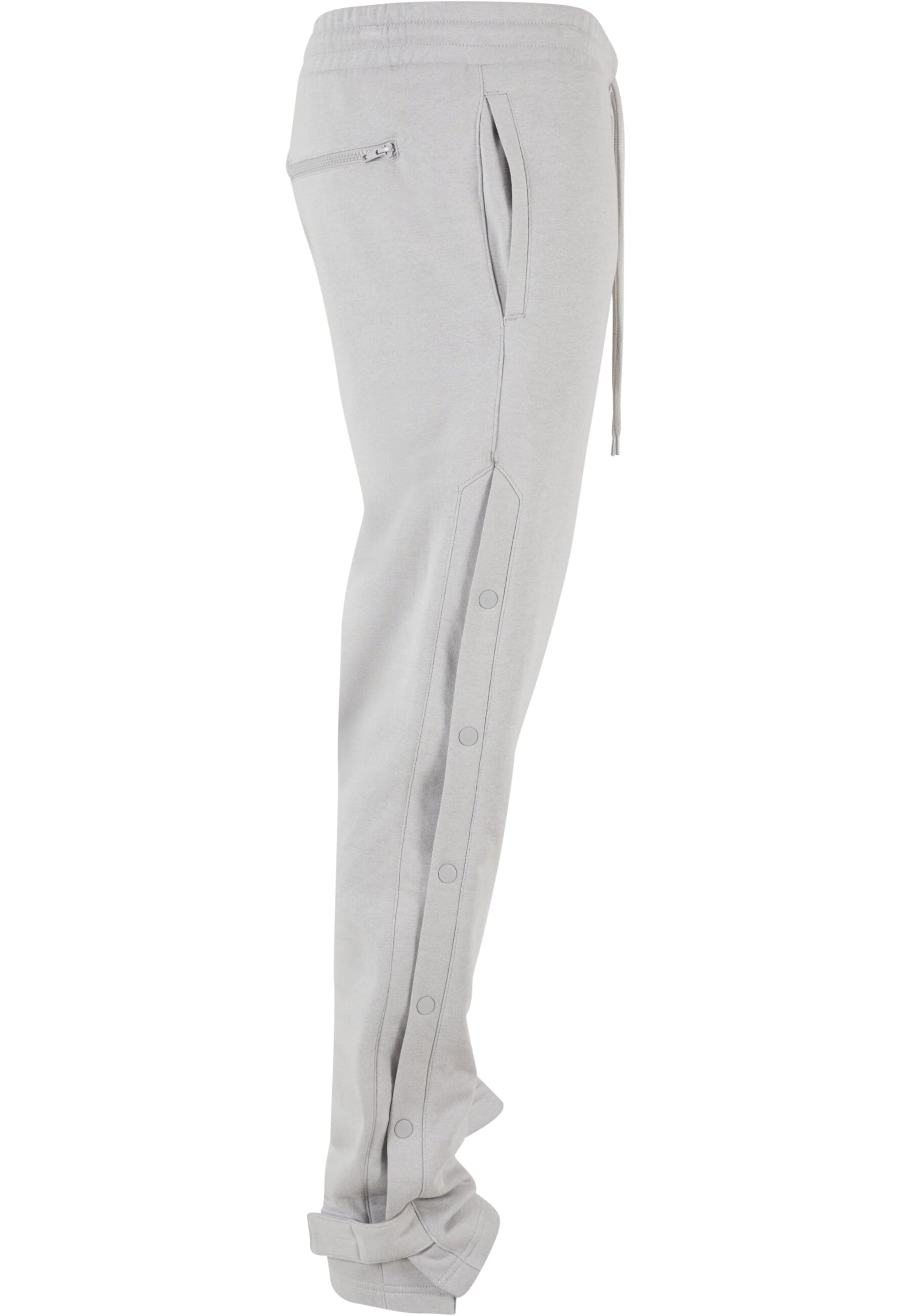 Urban Classics Tapered Broek 'Button Down' in Grijs