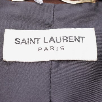 Saint Laurent Lederjacke / Ledermantel S in Braun