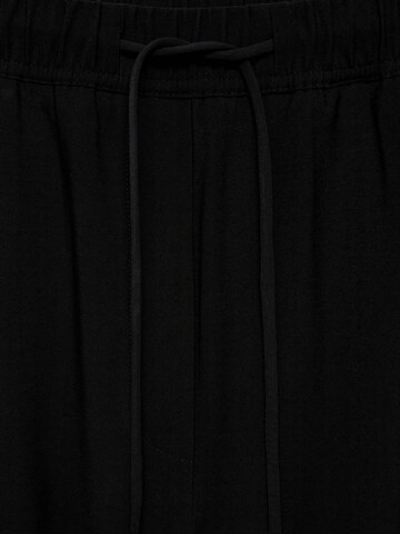 MANGO Loosefit Hose 'FLUIDO' in Schwarz