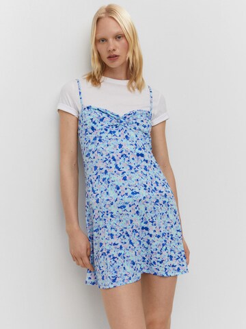 MANGO Summer Dress 'SEA' in Blue