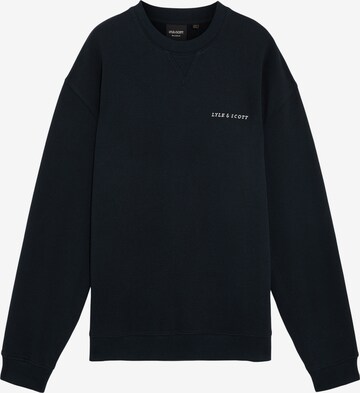 Lyle & Scott Sweatshirt in Blauw: voorkant