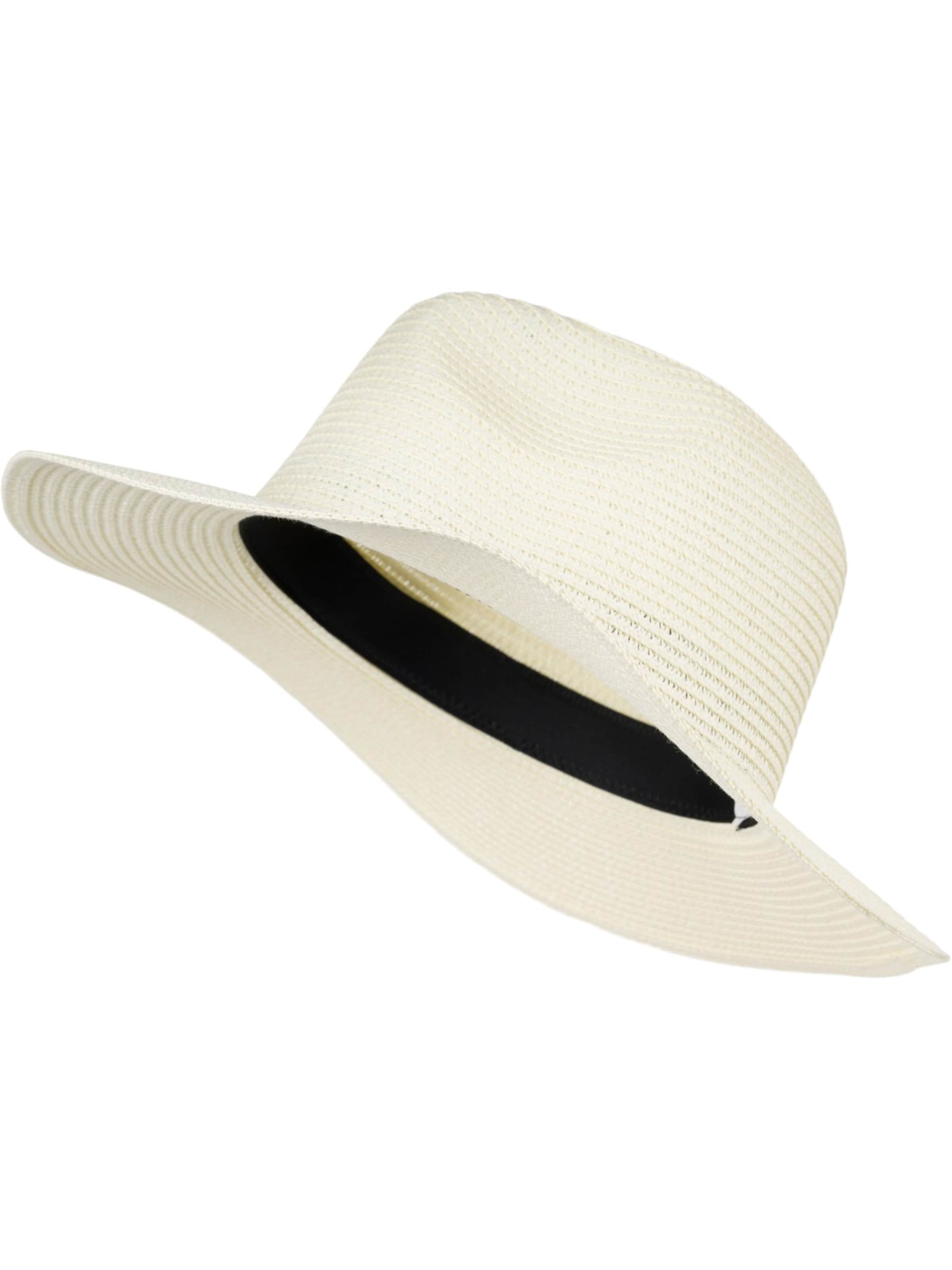 styleBREAKER Hut 'Panama Strohhut - Knautschhut'‌‌‌‌‌‌ in creme, Produktansicht