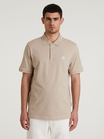 CHASIN' Poloshirt 'Jay' in Grau: Vorderseite