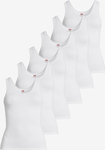 CON-TA Undershirt 'Modal' in White: front