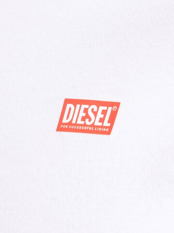 DIESEL Koszulka 'MIEGOR' w kolorze biały