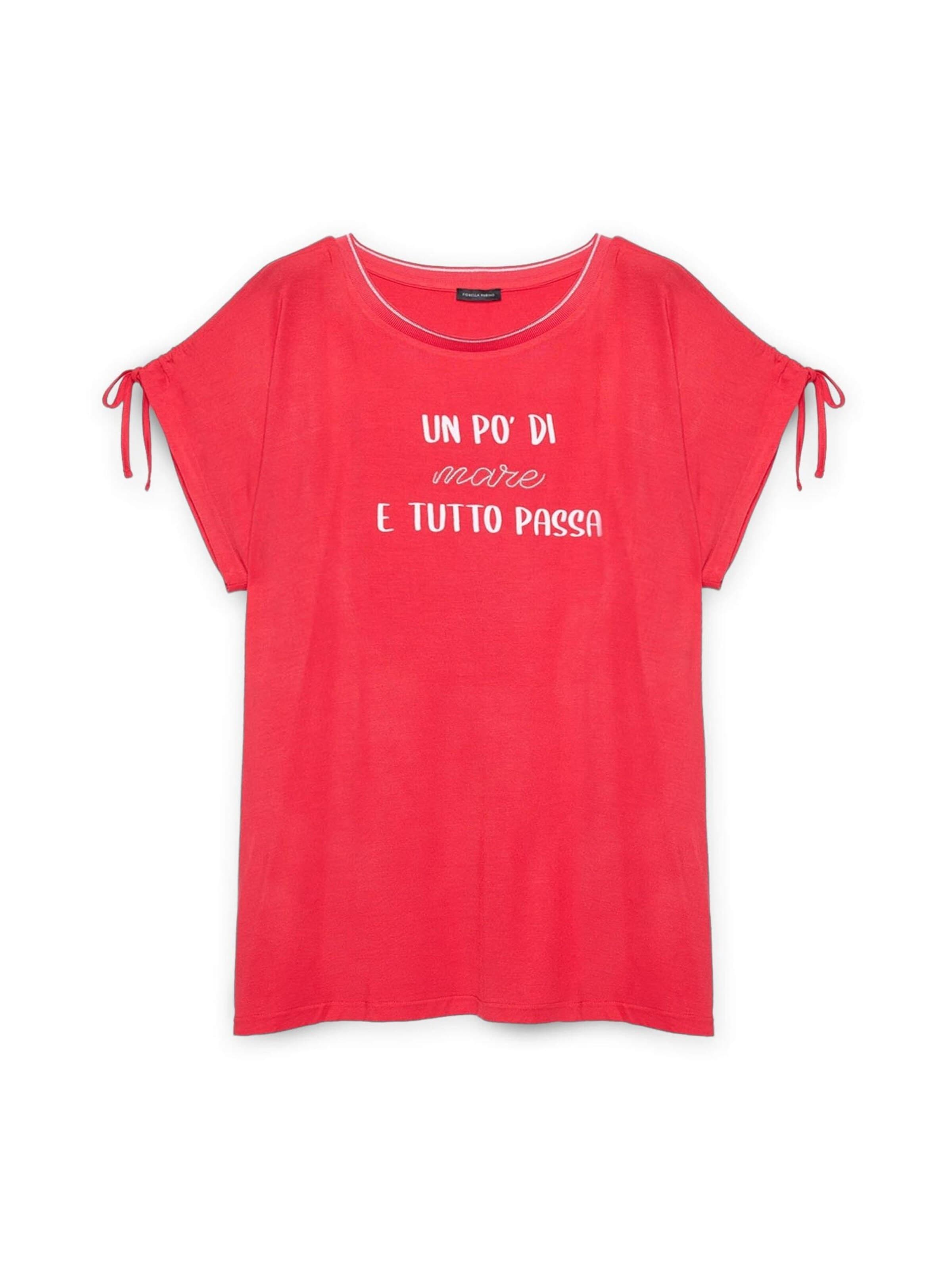 Fiorella Rubino - Camiseta en rojo: frente
