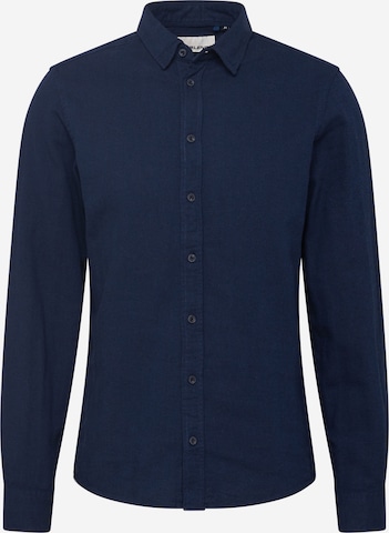 BLEND Regular fit Button Up Shirt in Blue: front