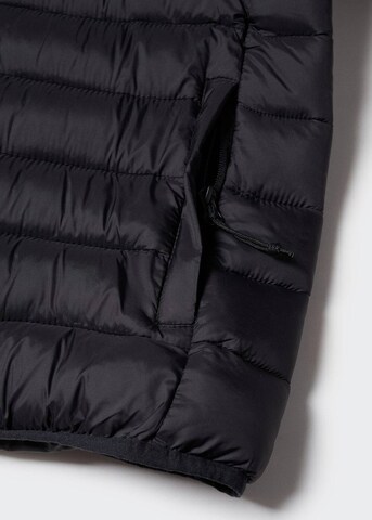 MANGO TEEN Übergangsjacke in Schwarz