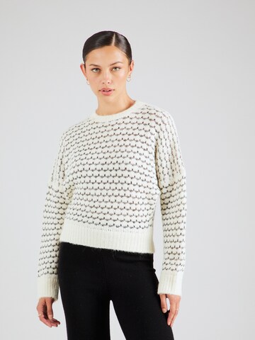 Sisley Sweater in White: front