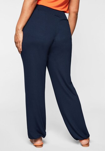 Loosefit Pantalon SHEEGO en bleu