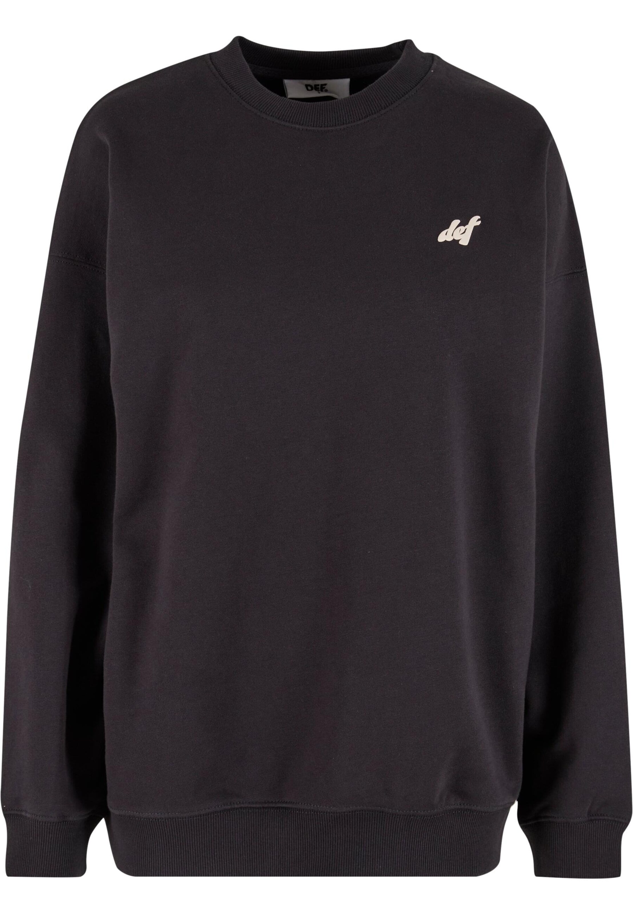 DEF Свитшот 'Chaotic Good' в Черный: спереди