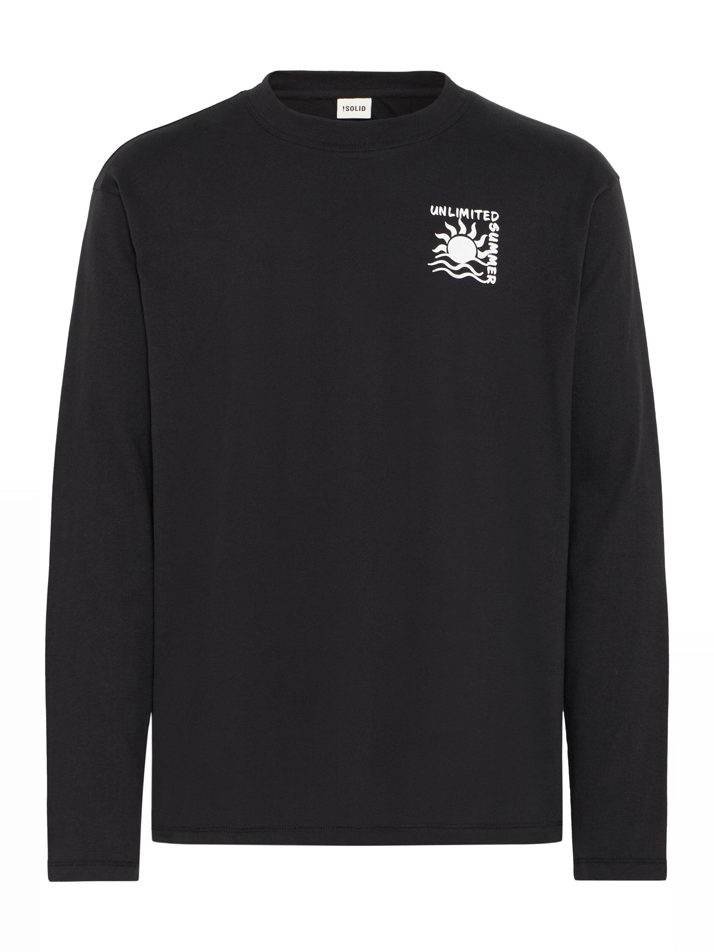 Maglietta ' ODANI ' di !Solid in nero: frontale