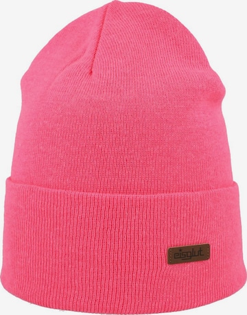 rožinė Eisglut Megzta kepurė 'Tonio': priekis