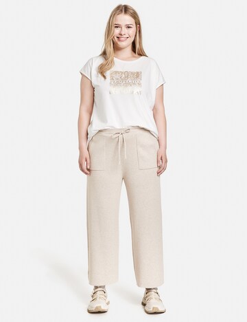 SAMOON Loosefit Hose in Beige