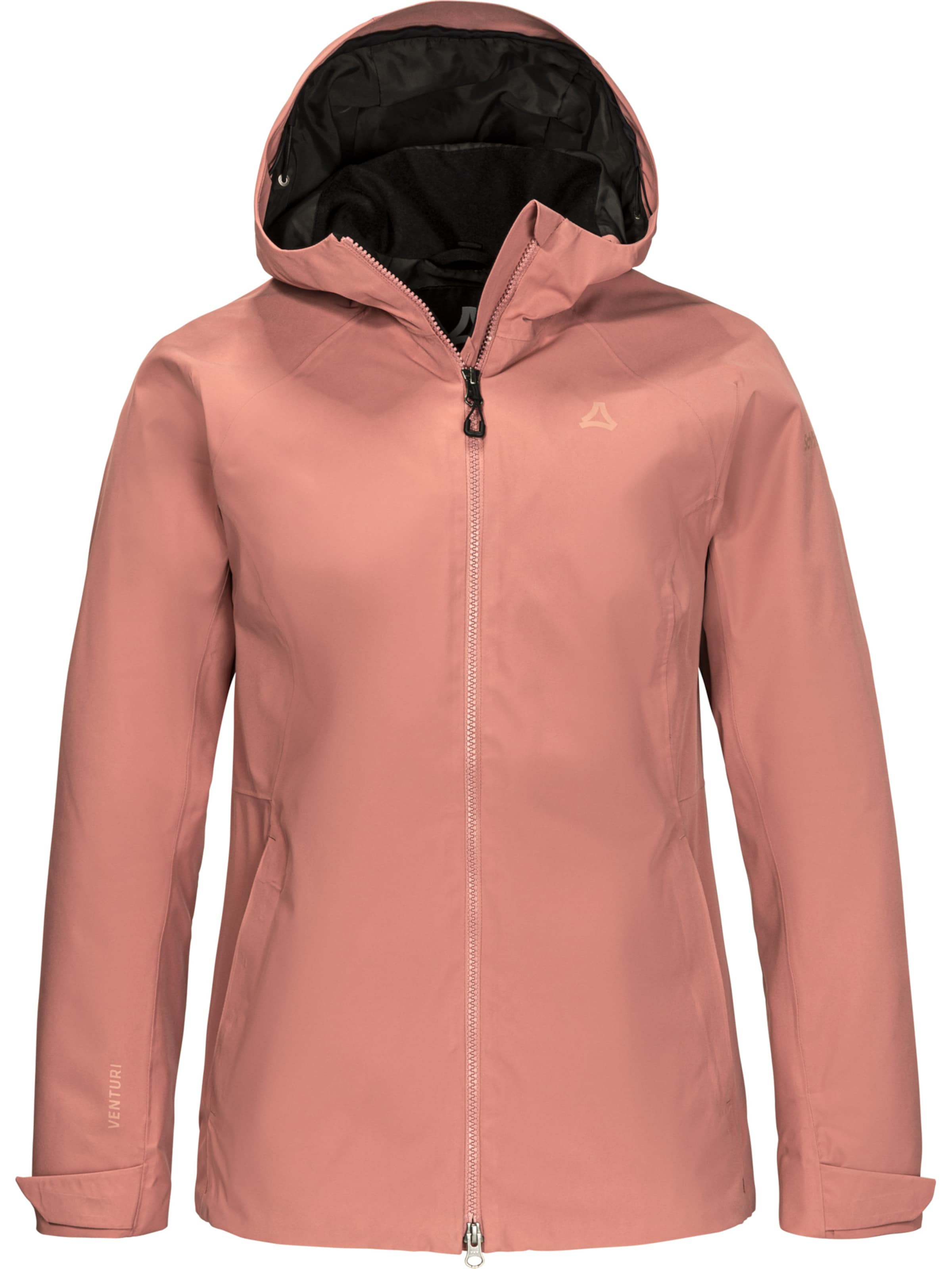 Schöffel Outdoorjas in Roze: voorkant